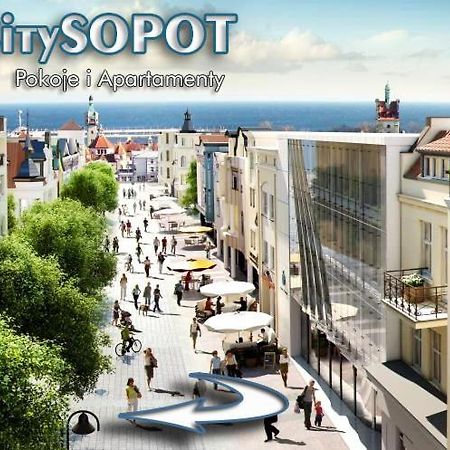 City Sopot Pokoje I Apartamenty Na Deptaku 外观 照片